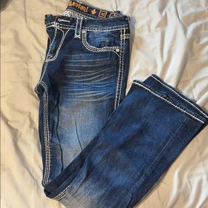 Women’s rock revival jeans